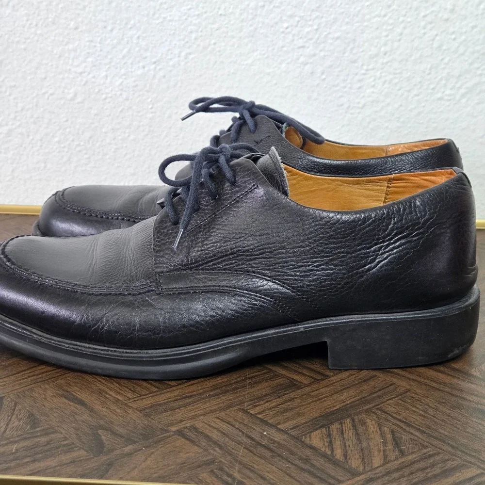 Sandro Moscoloni Vineyard Leather Apron Toe Lace Up‎ Dress Shoes Comfort Work